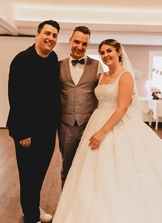 Mentalist Florian Dolar bei einer Hochzeit